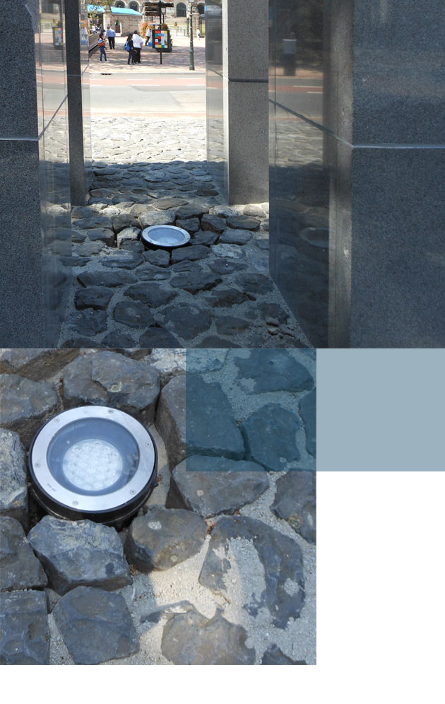 Vandaalbestendige verlichting en armaturen van RXLight lichten een monument in Den Haag uit. Vandaalbestendige verlichting en armaturen van RXLight lichten een monument in Den Haag uit.